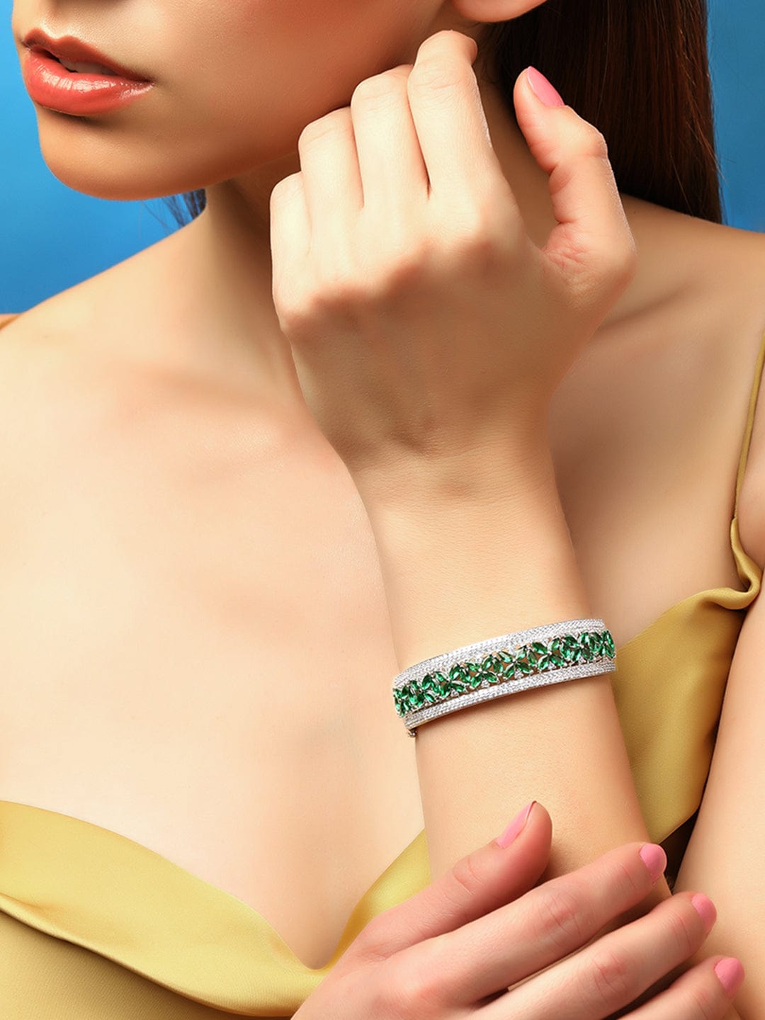 as-seen-on-rubans-ad-green-rail-bracelet-bangles-bracelets-34462534697134.jpg