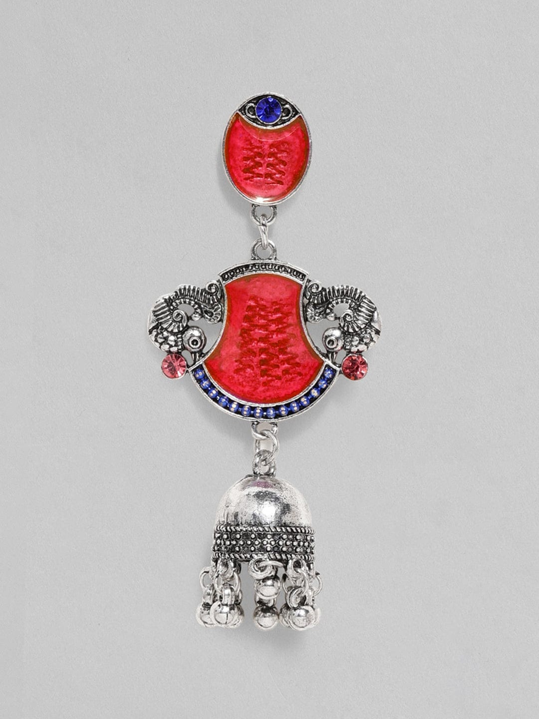 oxidized-silver-plated-red-enamel-jhumka-earrings-with-peacock-motif-jhumka-37284988846254.jpg