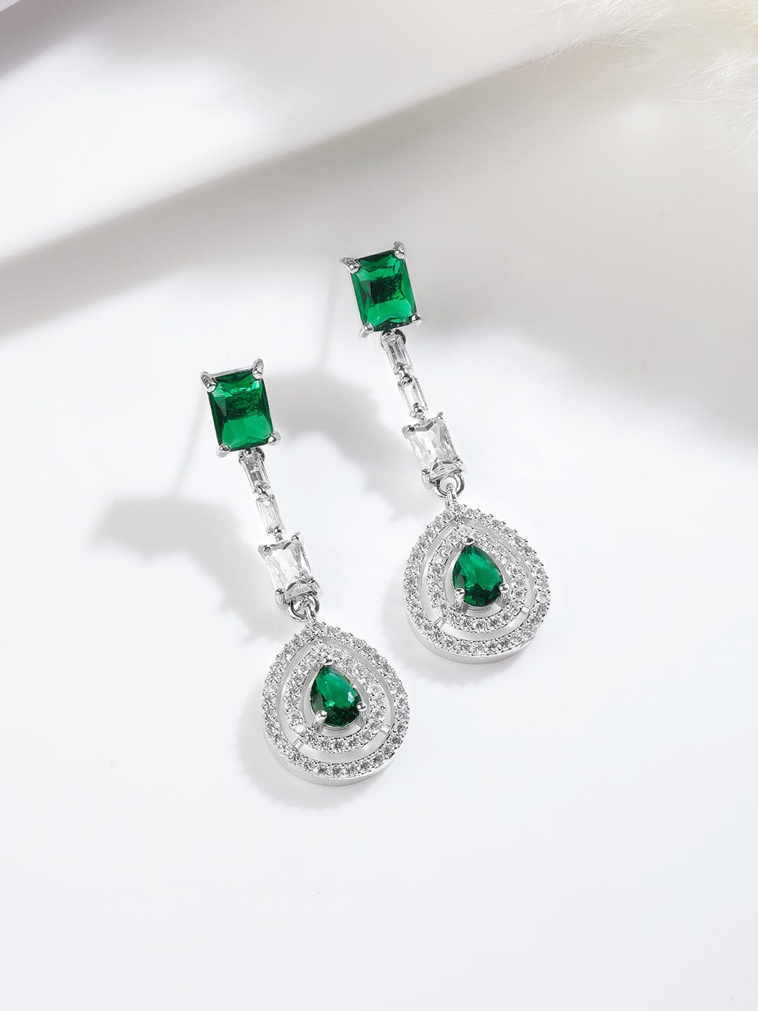 rhodium-plated-emerald-teardrop-pendant-necklace-set-with-ad-cubic-zirconia-studded-pendant-and-earrings-36940879167662.jpg