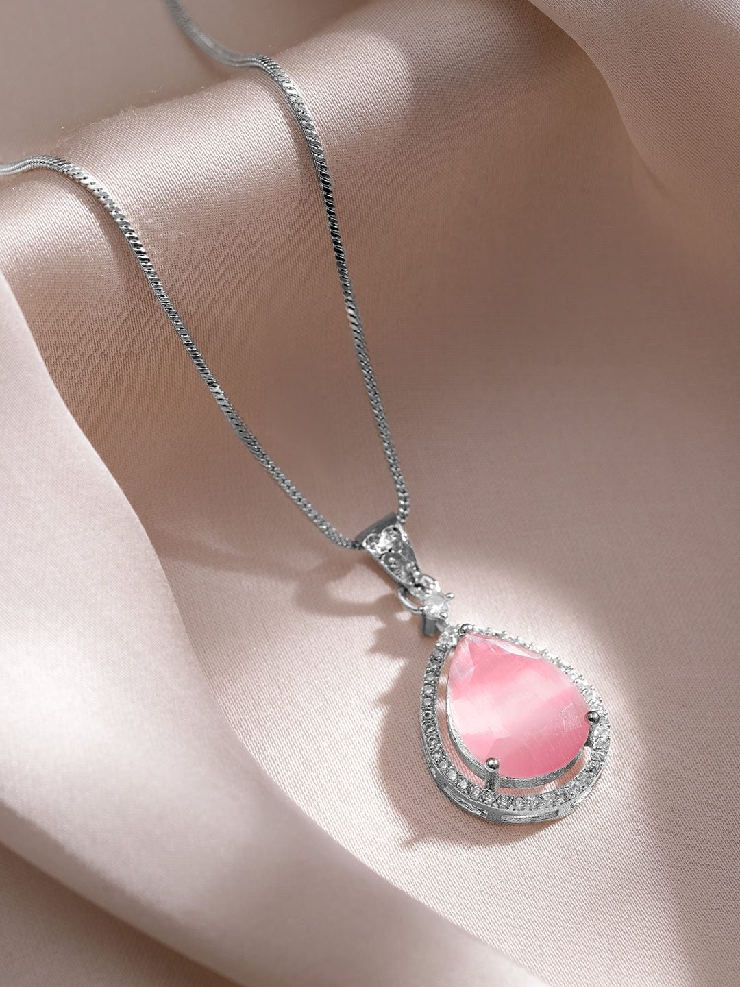 rhodium-plated-necklace-set-with-pastel-pink-stone-and-cz-accents-necklaces-necklace-sets-chains-mangalsutra-36543859818670.jpg