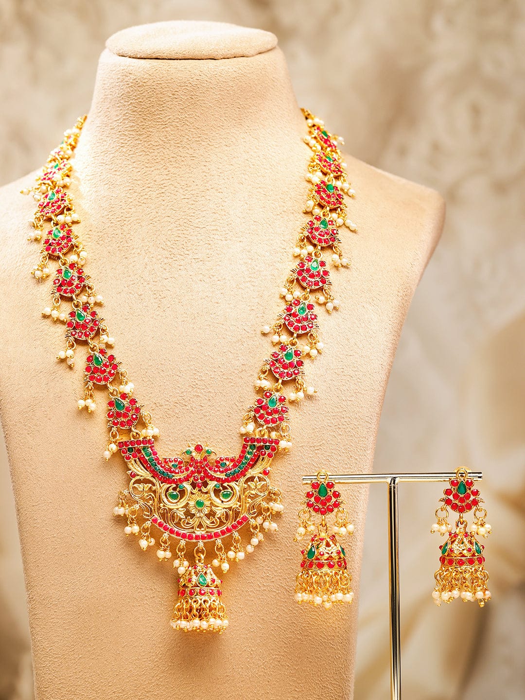 rubans-22k-gold-plated-long-jewellery-set-with-ruby-red-emerald-green-and-pearl-beads-necklaces-necklace-sets-chains-mangalsutra-1151539145.jpg