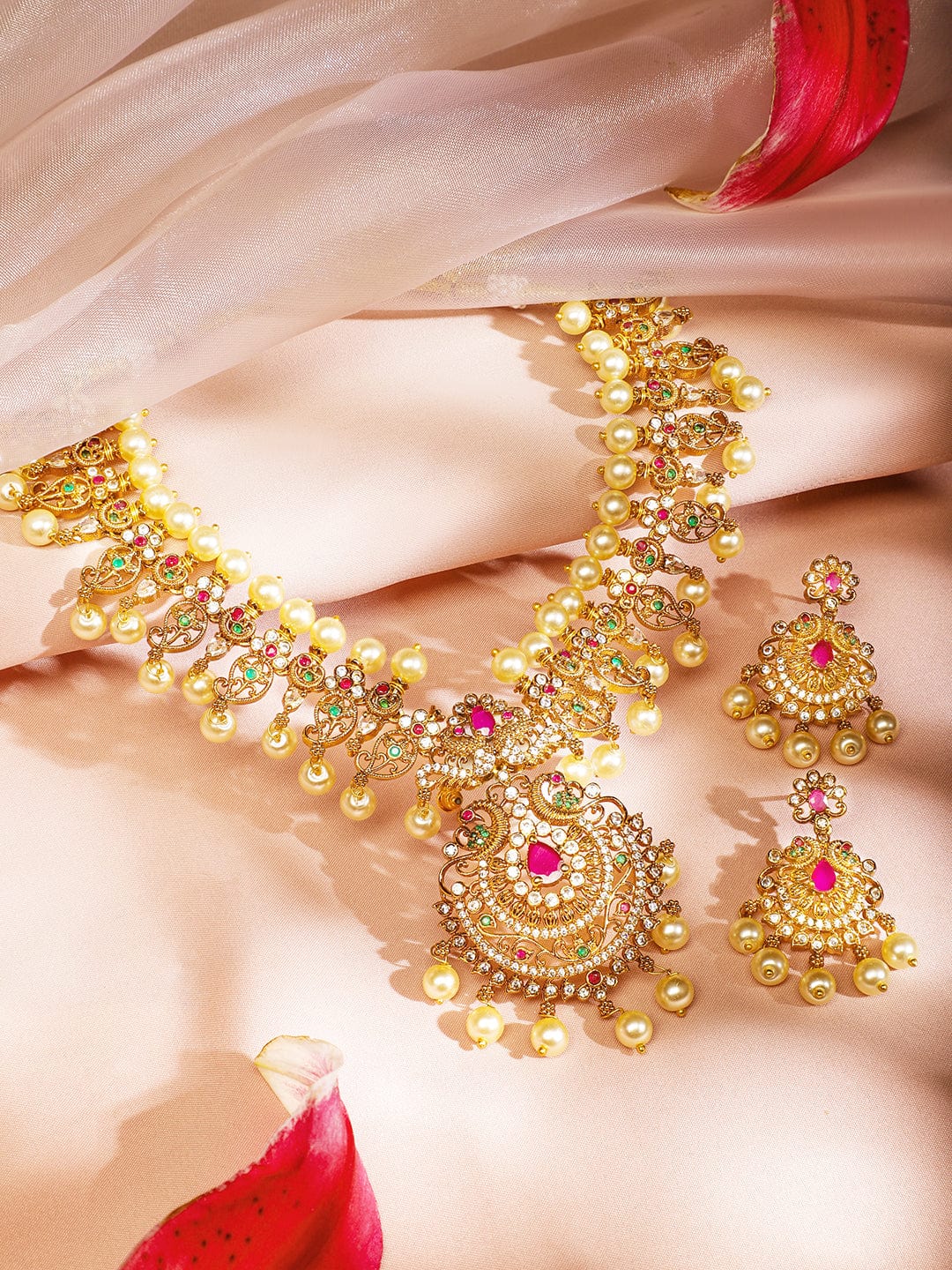 rubans-24k-gold-plated-medium-length-temple-jewellery-set-with-ruby-pink-emerald-green-white-cubic-zirconia-pearl-beads-for-women-necklace-set-1147272129.jpg