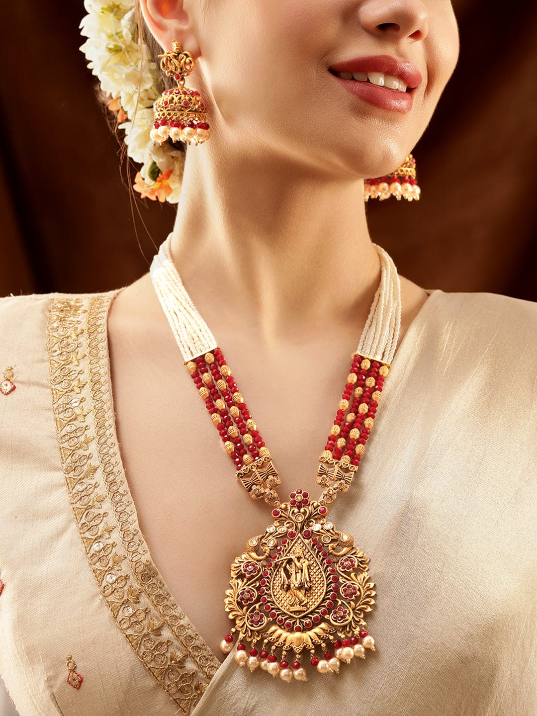 rubans-gold-toned-lord-krishna-temple-jewellery-with-white-and-red-beads-chain-jewellery-sets-34518077079726.jpg