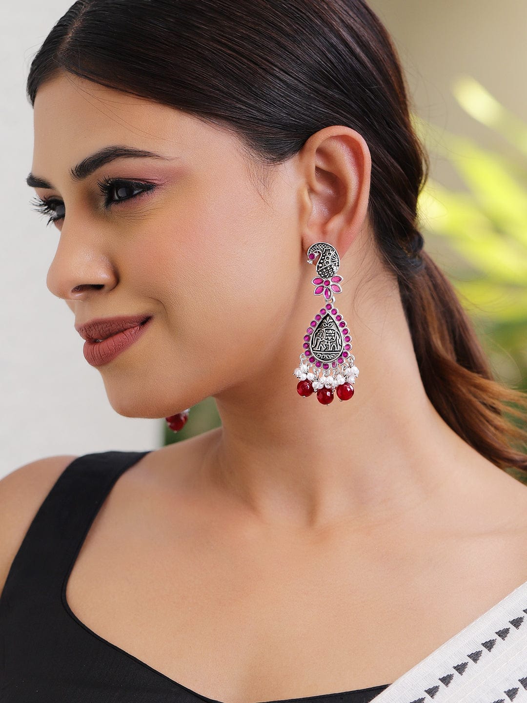 rubans-oxidized-silver-plated-peacock-motif-pink-stone-pearl-beaded-earrings-drop-earrings-1152479066.jpg