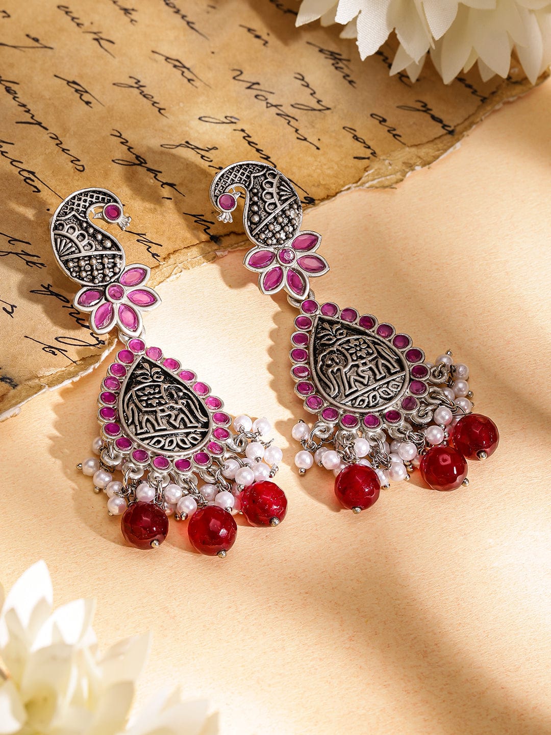 rubans-oxidized-silver-plated-peacock-motif-pink-stone-pearl-beaded-earrings-drop-earrings-1152479067.jpg