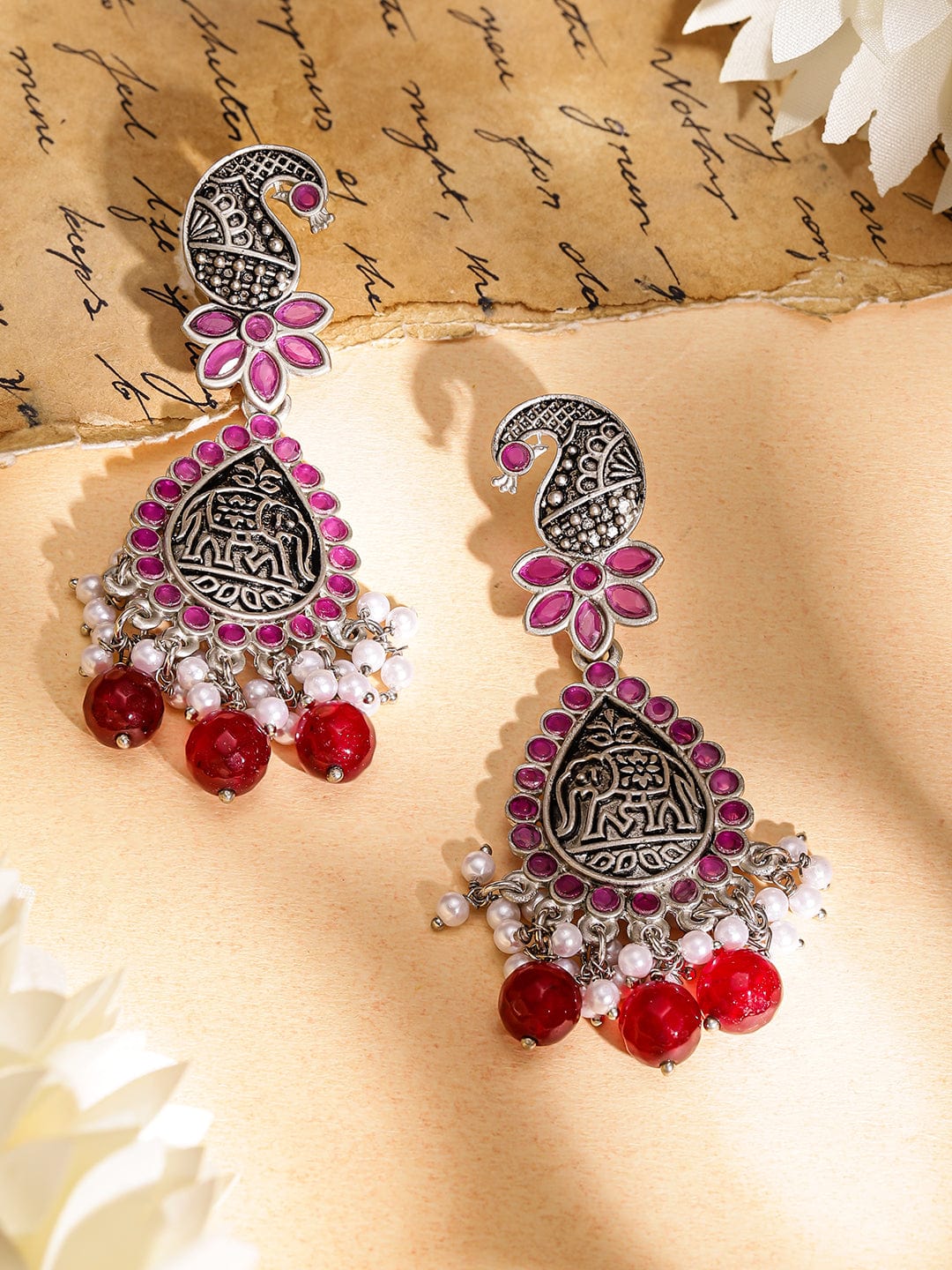rubans-oxidized-silver-plated-peacock-motif-pink-stone-pearl-beaded-earrings-drop-earrings-1152479068.jpg
