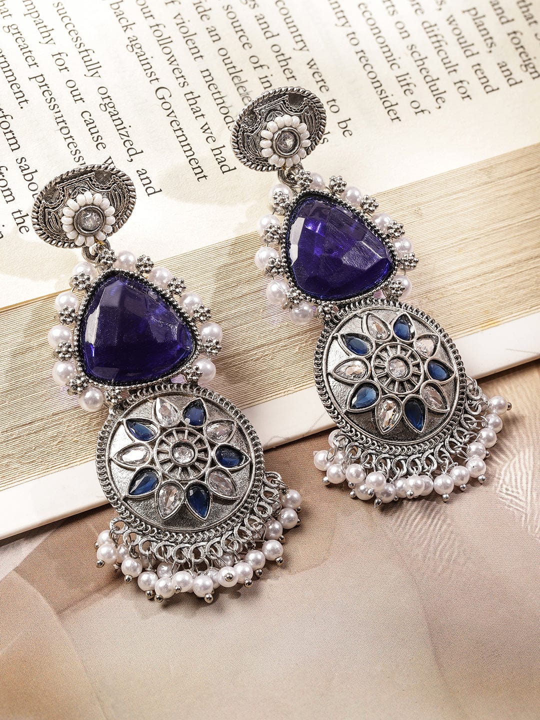 rubans-oxidized-silver-plated-purple-stone-blue-white-beaded-statement-drop-earrings-earrings-1180912742.jpg