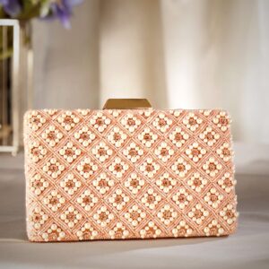 Pink Embellished Shopper Handheld Bag - Pink