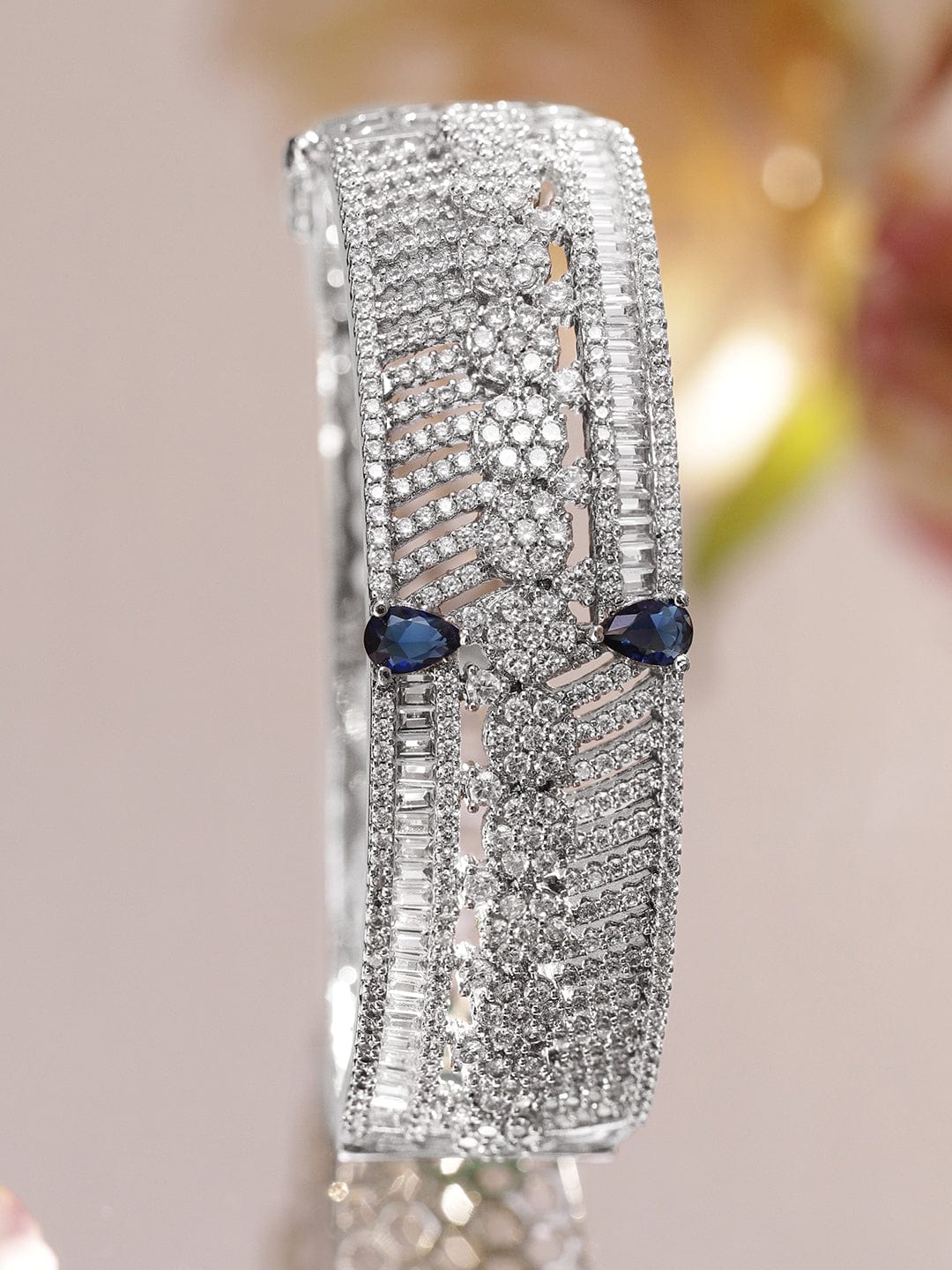 rubans-rhodium-plated-floral-design-bracelet-with-blue-sapphire-cubic-zirconia-accents-bangles-bracelet-1183546760.jpg