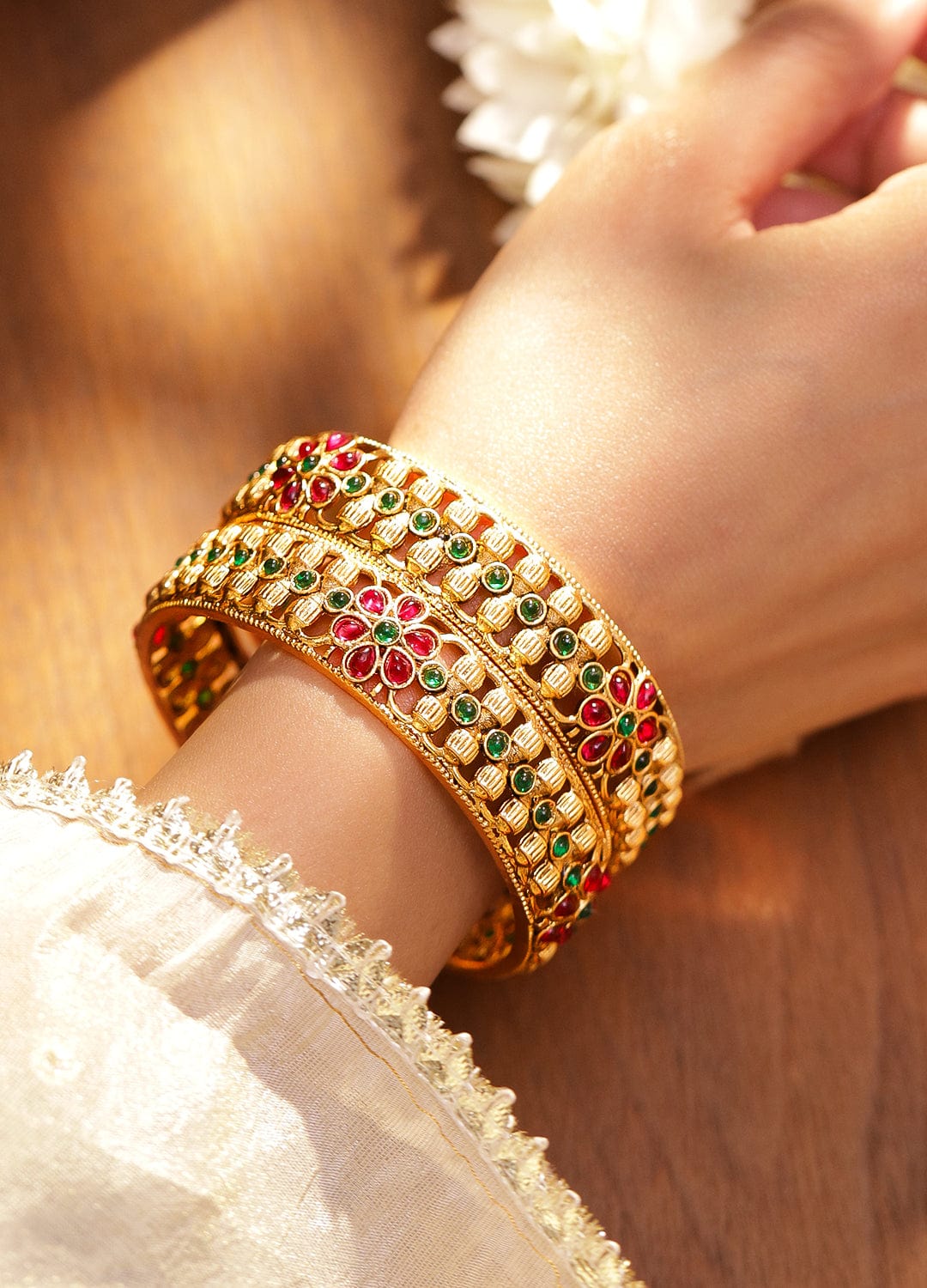 rubans-set-of-2-18k-gold-plated-ruby-pink-emerald-green-stone-studded-floral-bangles-bangles-bracelets-1181782843.jpg