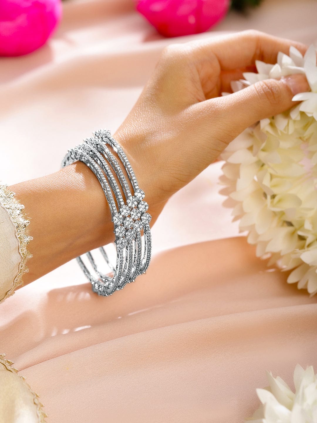 rubans-set-of-4-rhodium-plated-white-cubic-zirconia-floral-design-handcrafted-premium-bangles-for-women-bangles-bracelets-1156752687.jpg