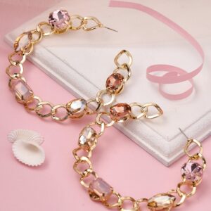 Gold-Plated Handcrafted Half Hoop Earrings - Gold